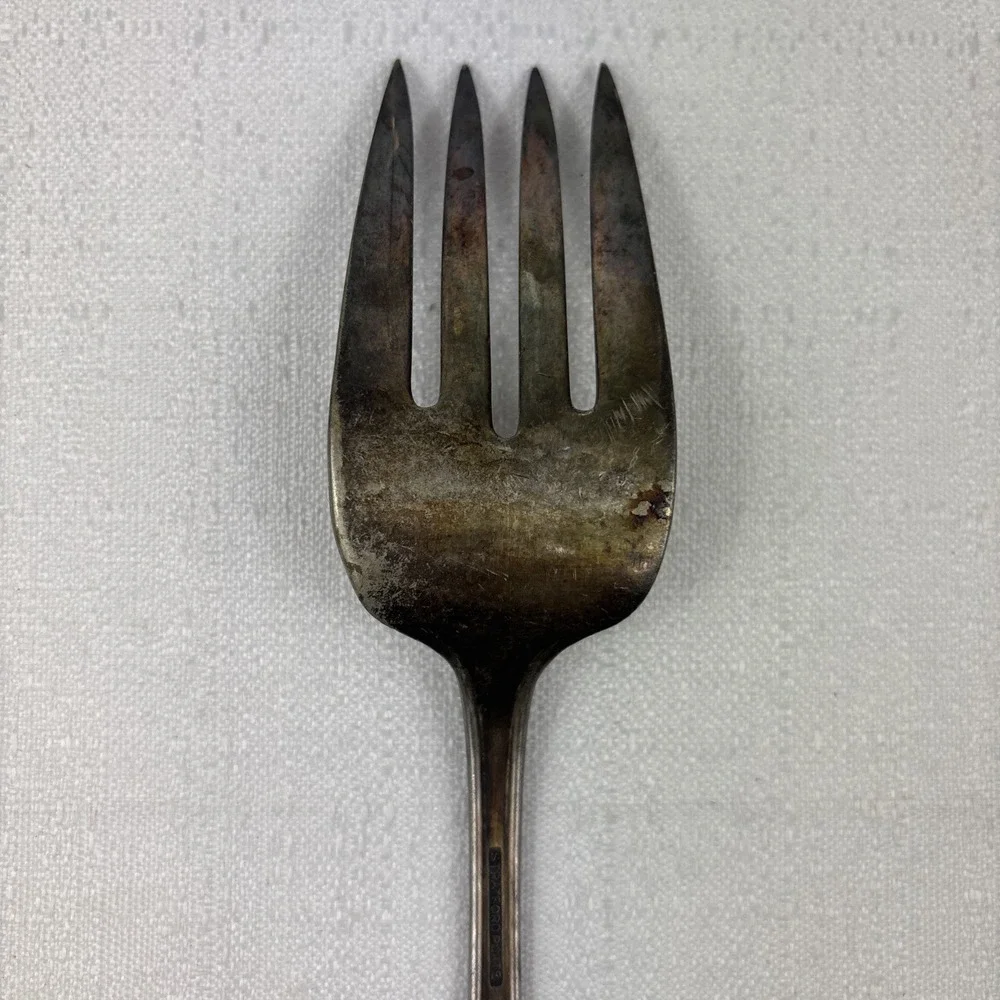 Vintage International‎ Silver Stratford Plate STARLIGHT Serving Fork